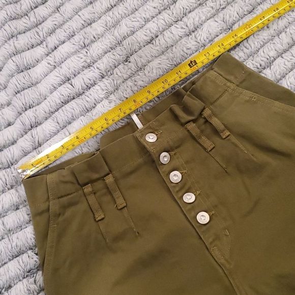 Free People Cindy utility hi-waist shorts size 2 - Picture 10 of 13